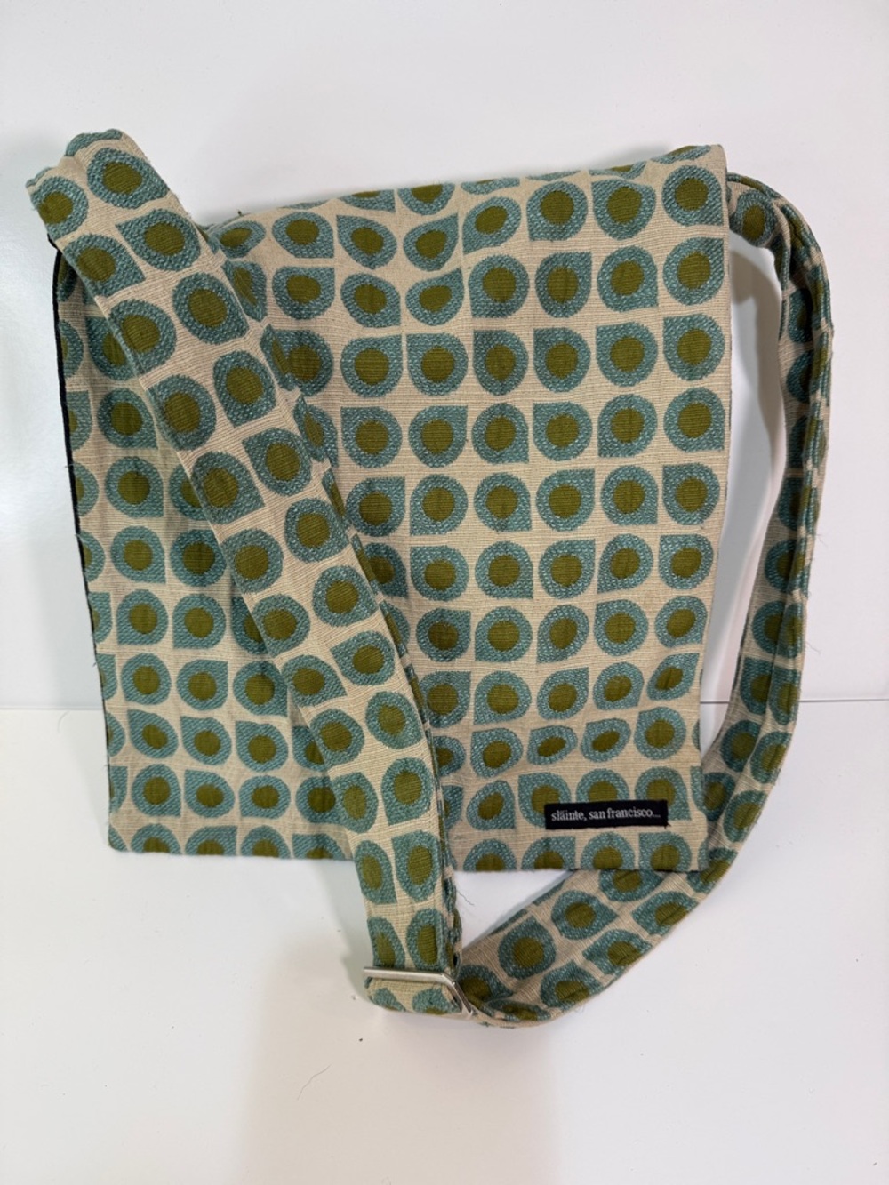 Slainte, San Francisco Fabric Crossbody Bag with Adjustable Strap